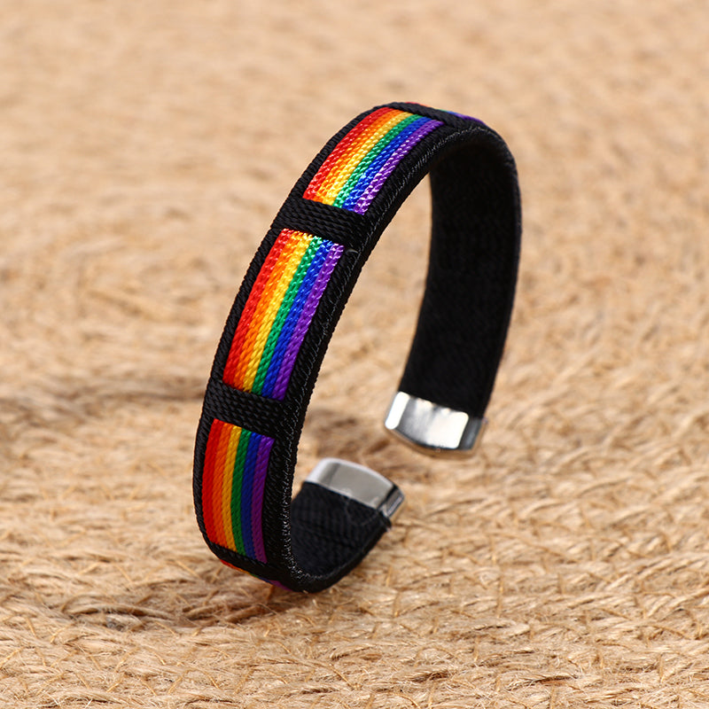 Bracelet LGBT Arc-En-Ciel Design