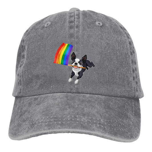 Casquette Chien Bouledogue LGBT