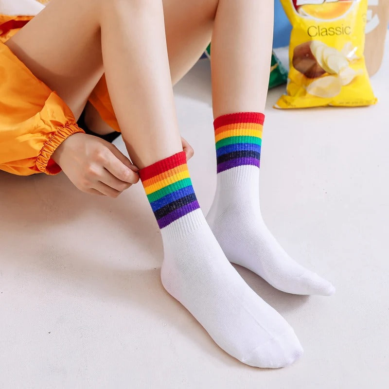 Chaussettes Basses Arc-en-Ciel