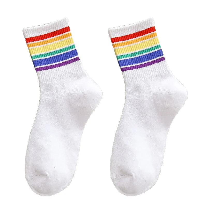 Chaussettes LGBT Rayures