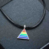 Collier Triangle LGBT