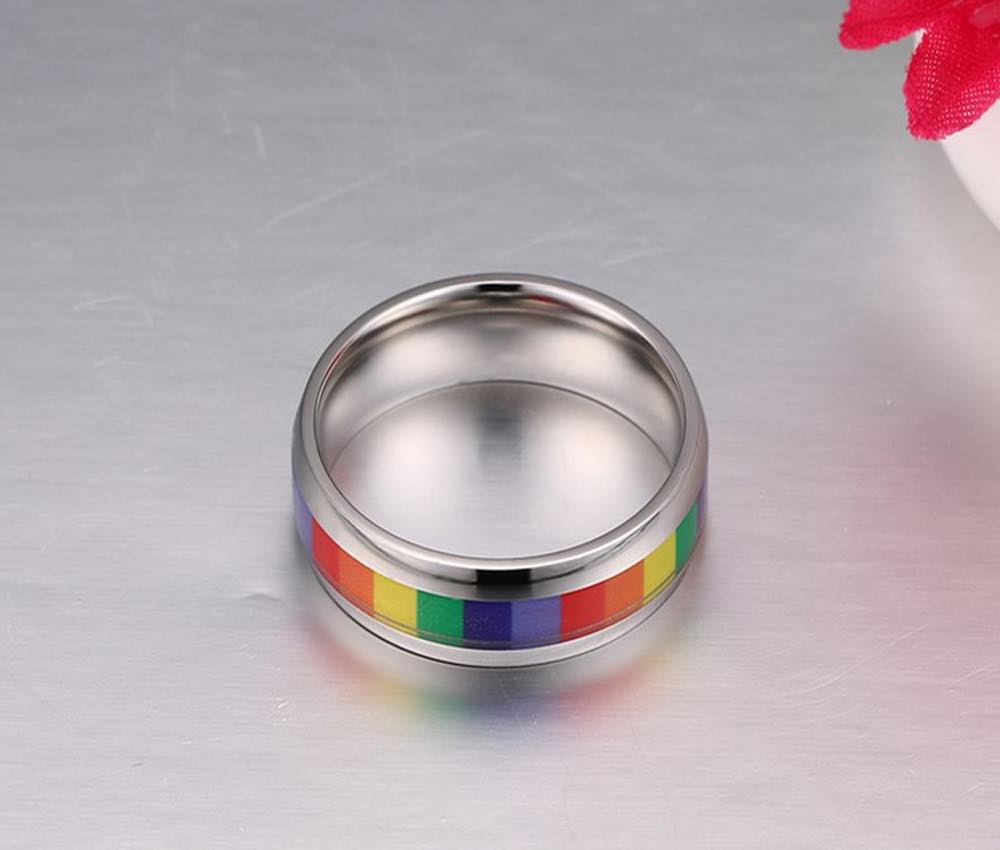Bague LGBT — Carreaux