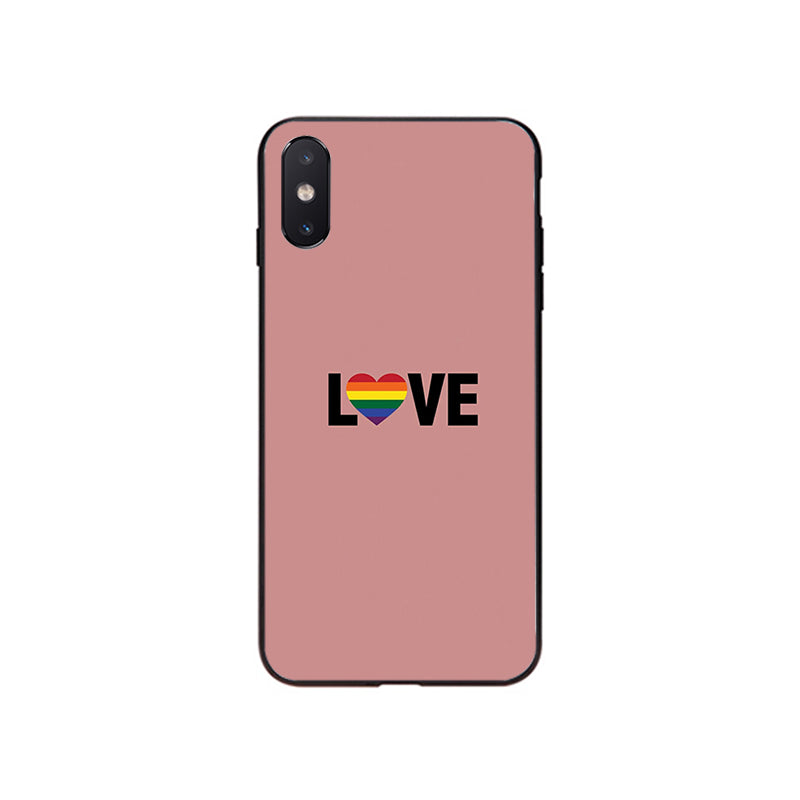 Coque iPhone <br> Pink Love
