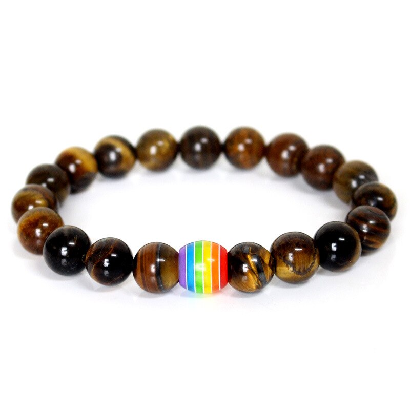 Bracelet LGBT Oeil de Tigre
