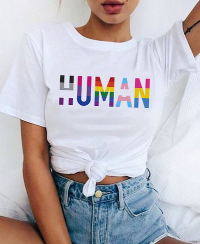 T-shirt LGBT Human