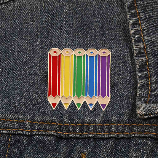 Pins Crayons de Couleur