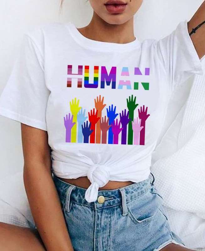 T-SHIRT LGBTQ+ <br/> TOGETHER HUMAN
