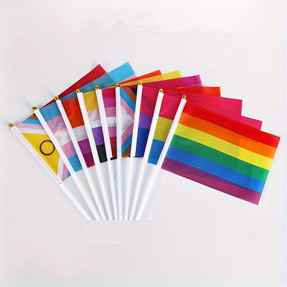 Petits Drapeaux Asexuel (x5-10)