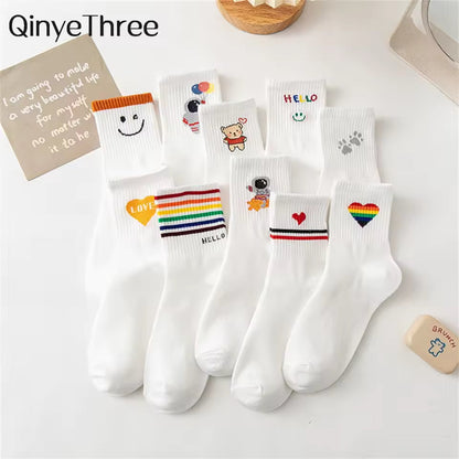 Chaussettes Hello LGBT, détail du motif Hello