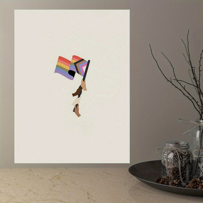 Affiche LGBT — Flag Progress
