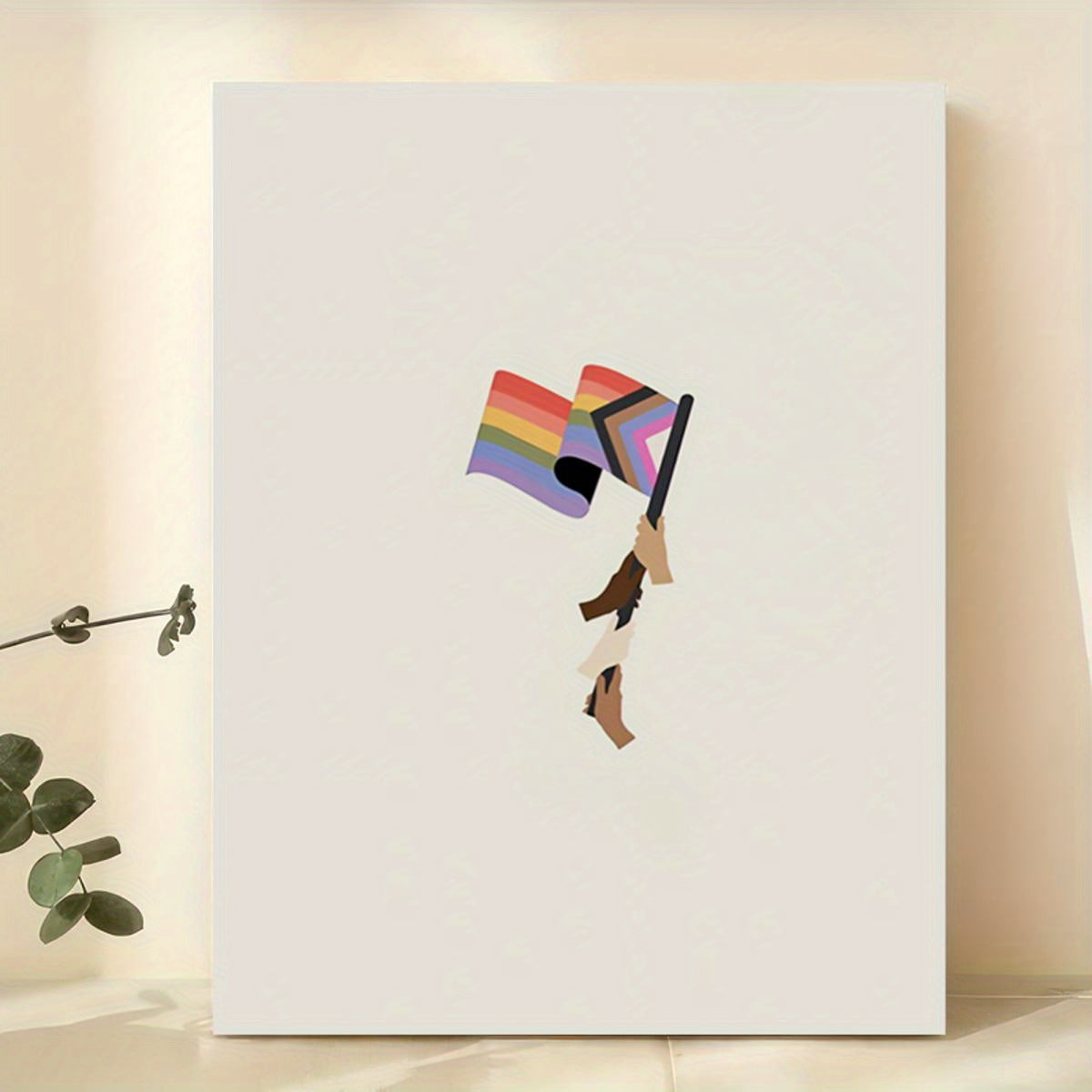 Affiche LGBT — Flag Progress