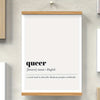 Affiche LGBT <br/> Queer Definition