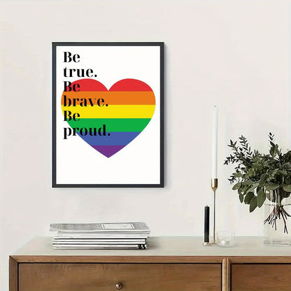 Affiche LGBT — Be Proud