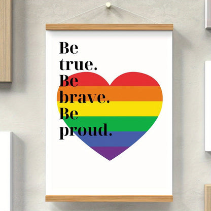 Affiche LGBT — Be Proud