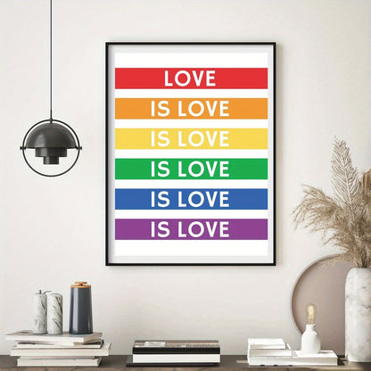 Affiche LGBT — Love is Love
