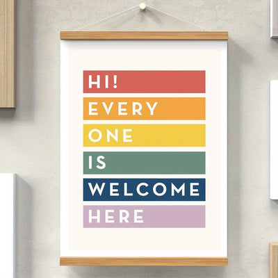 Affiche LGBT <br/> Welcome