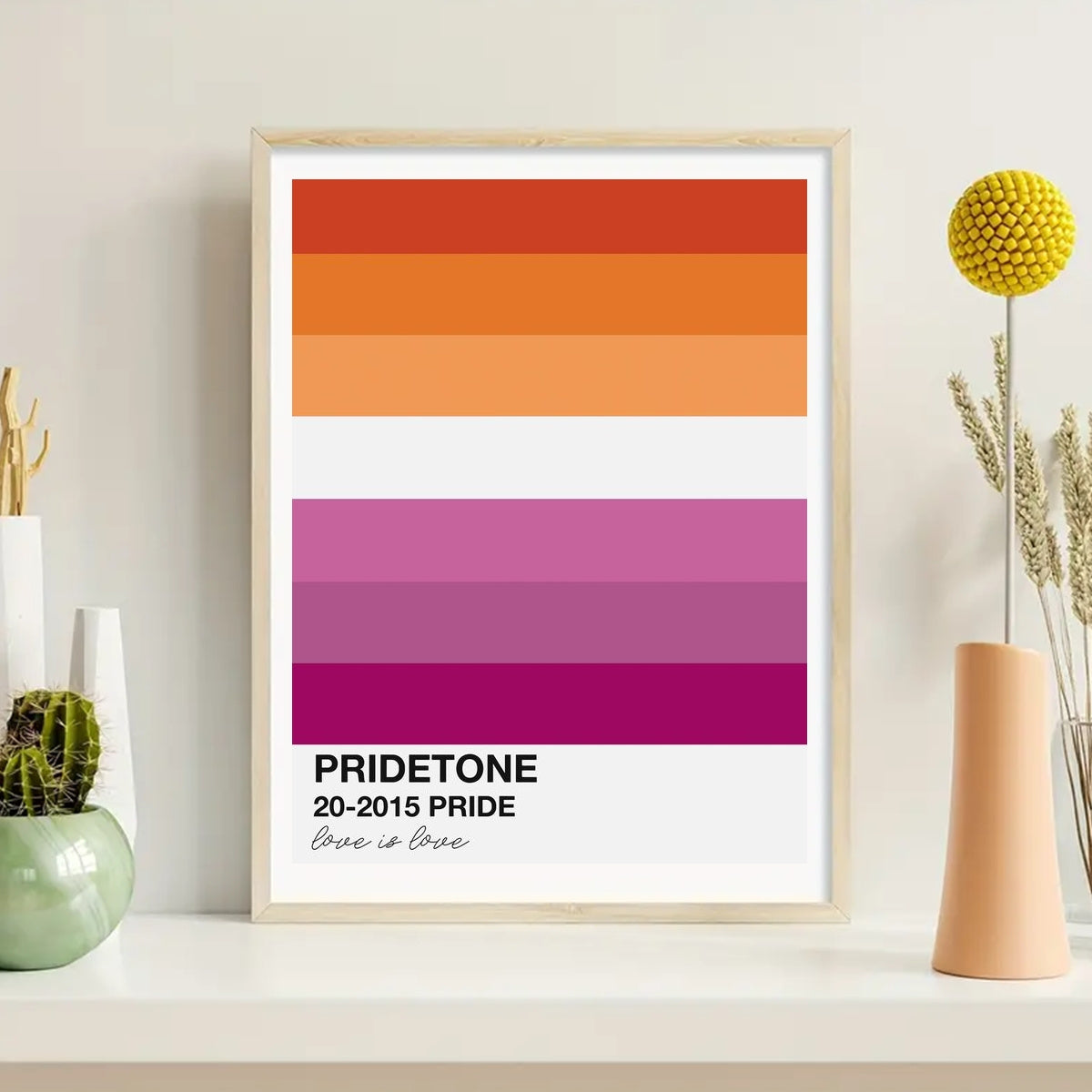 Affiche LGBT — Pride Lesbienne