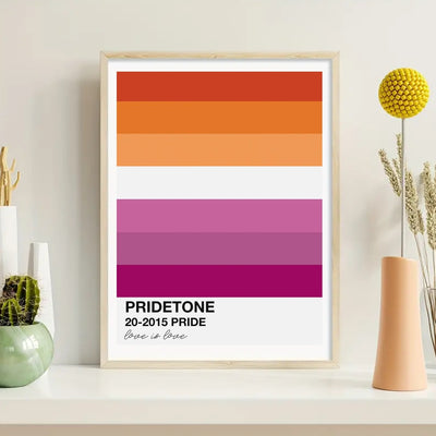 Affiche LGBT <br/> Pride Lesbienne