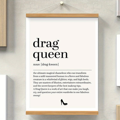 Affiche LGBT <br/> Drag Queen Definition