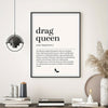 Affiche LGBT Drag Queen