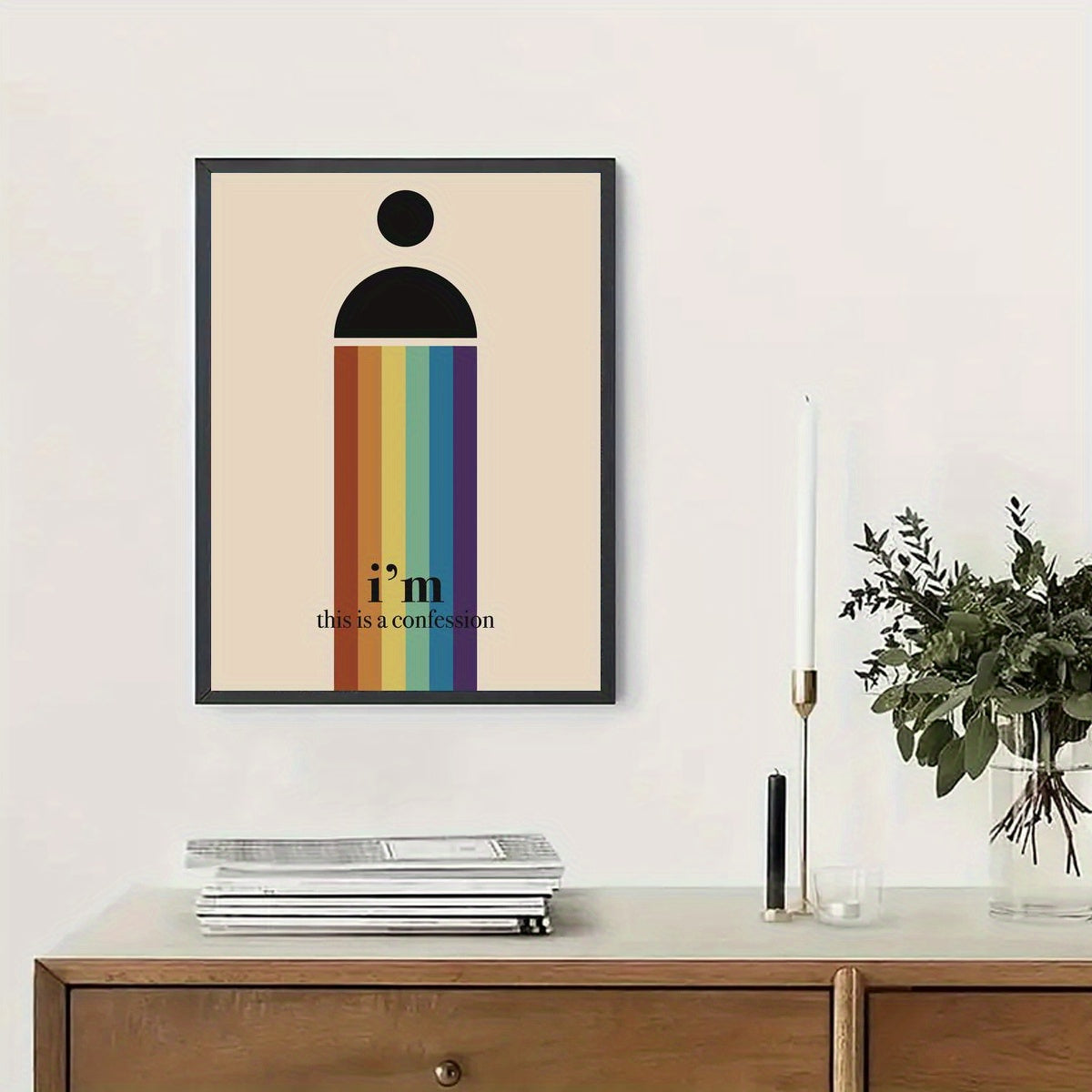 Affiche LGBT — Confession