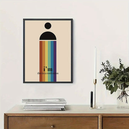 Affiche LGBT — Confession