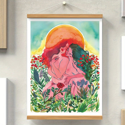 Affiche LGBT — Lesbian Pastel