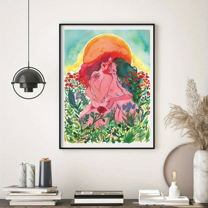 Affiche LGBT — Lesbian Pastel