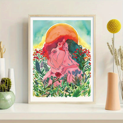 Affiche LGBT — Lesbian Pastel
