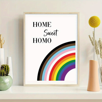 Affiche LGBT — Home Sweet Homo