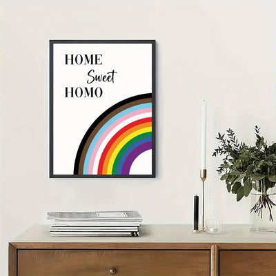 Affiche LGBT <br/> Home Sweet Homo