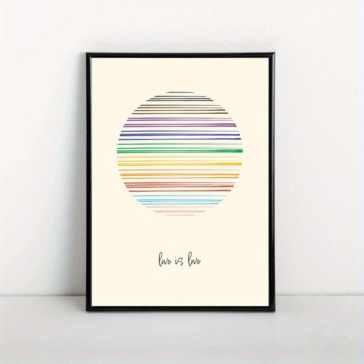 Affiche LGBT — Sunset Love is Love