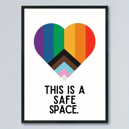 Affiche LGBT — Safe Space