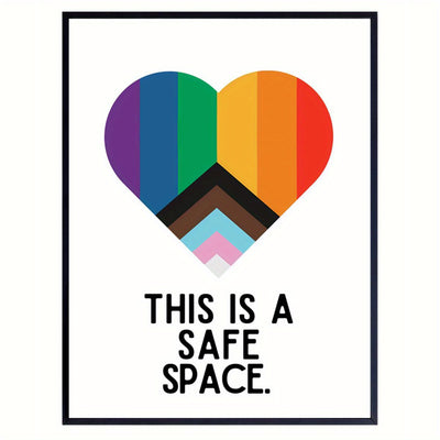 Affiche LGBT <br/> Safe Space