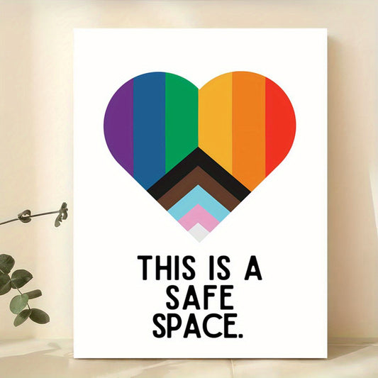 Affiche LGBT — Safe Space