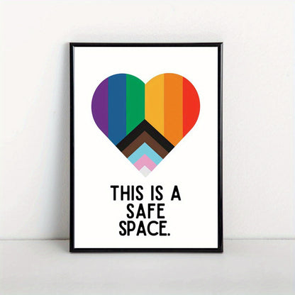 Affiche LGBT — Safe Space