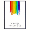 Affiche LGBT <br/> Paint Be You