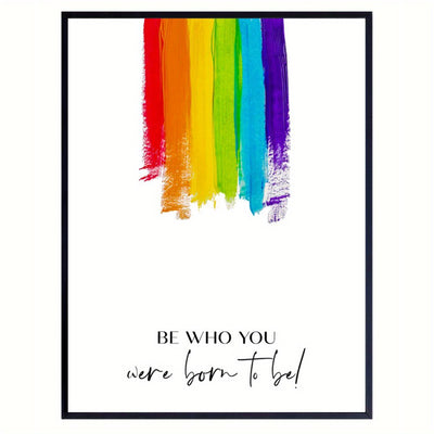 Affiche LGBT <br/> Paint Be You