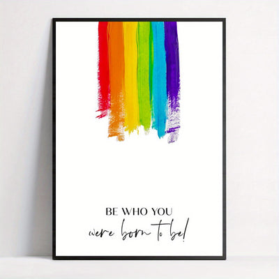 Affiche LGBT <br/> Paint Be You