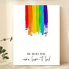 Affiche LGBT <br/> Paint Be You