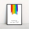 Affiche LGBT <br/> Paint Be You