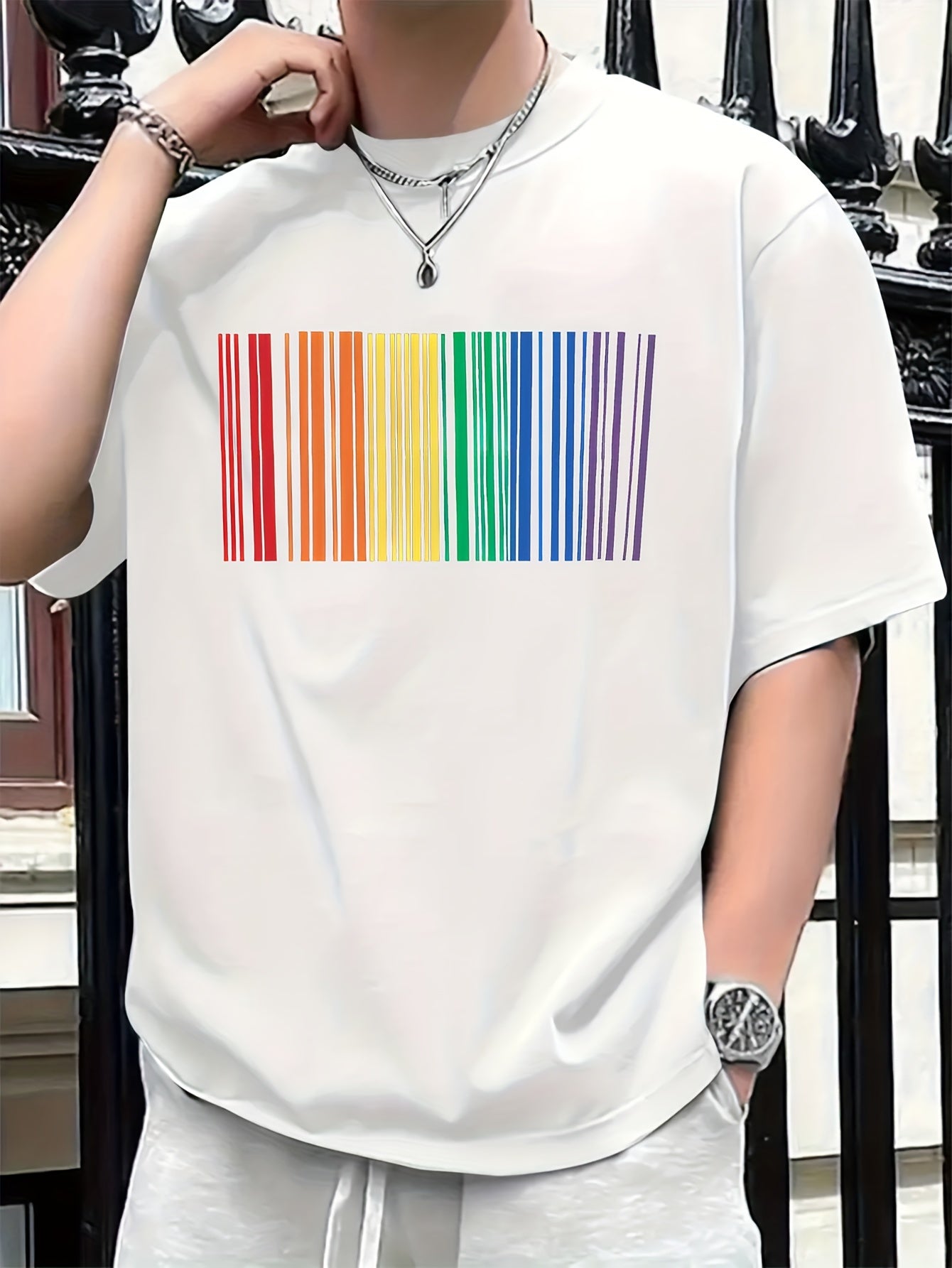 T-shirt LGBT — Code Barre