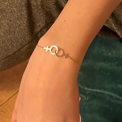 Bracelet Lesbien — Double Vénus