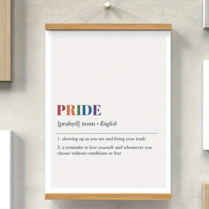 Affiche LGBT — Pride Definition