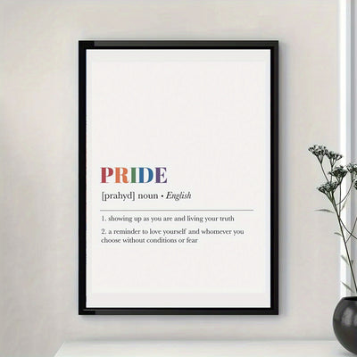 Affiche LGBT Pride Definition