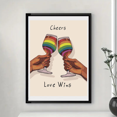 Affiche LGBT Cheers