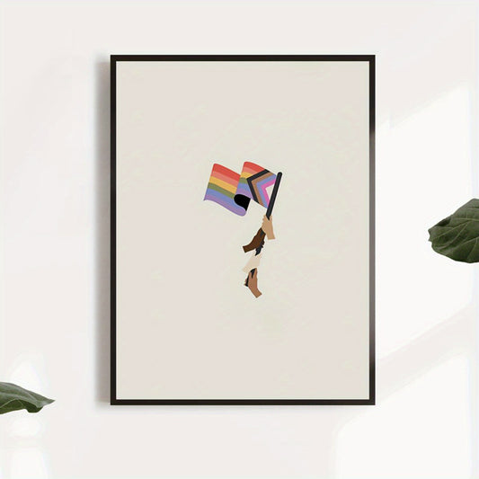 Affiche LGBT — Flag Progress
