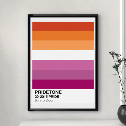 Affiche LGBT — Pride Lesbienne