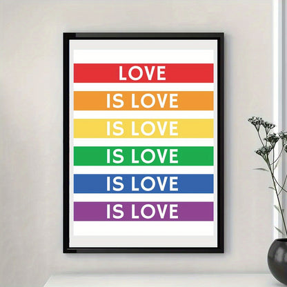 Affiche LGBT — Love is Love