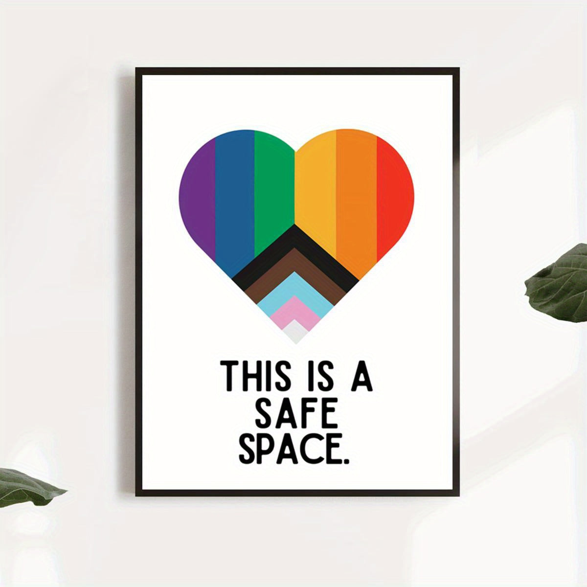 Affiche LGBT — Safe Space
